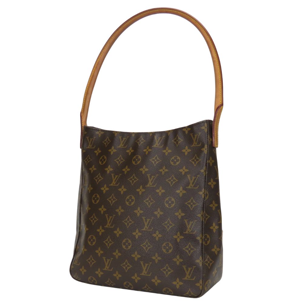 LOUIS VUITTON Shoulder Bag Monogram Brown LoopingGM