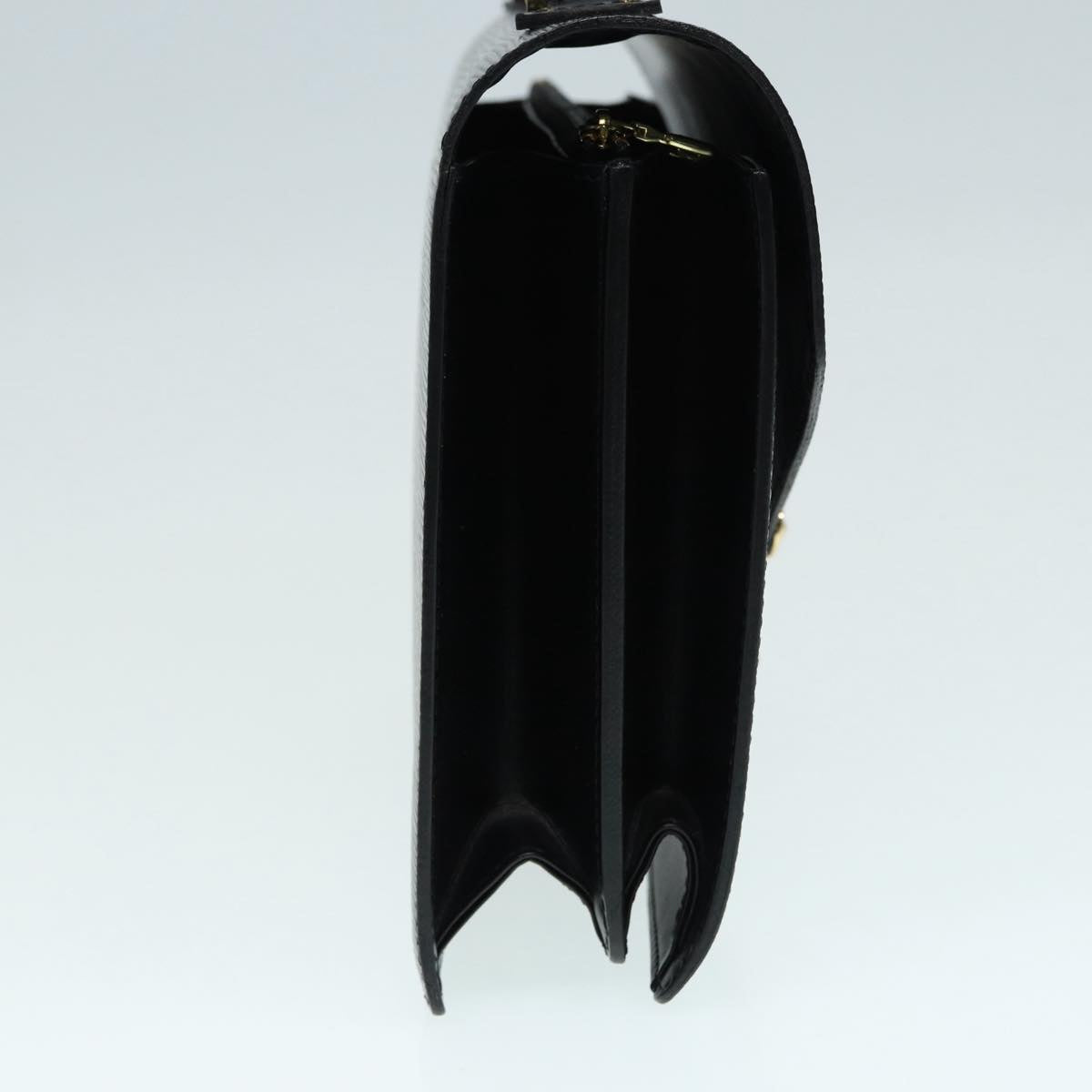 LOUIS VUITTON Epi Concorde Hand Bag Black LV Auth
