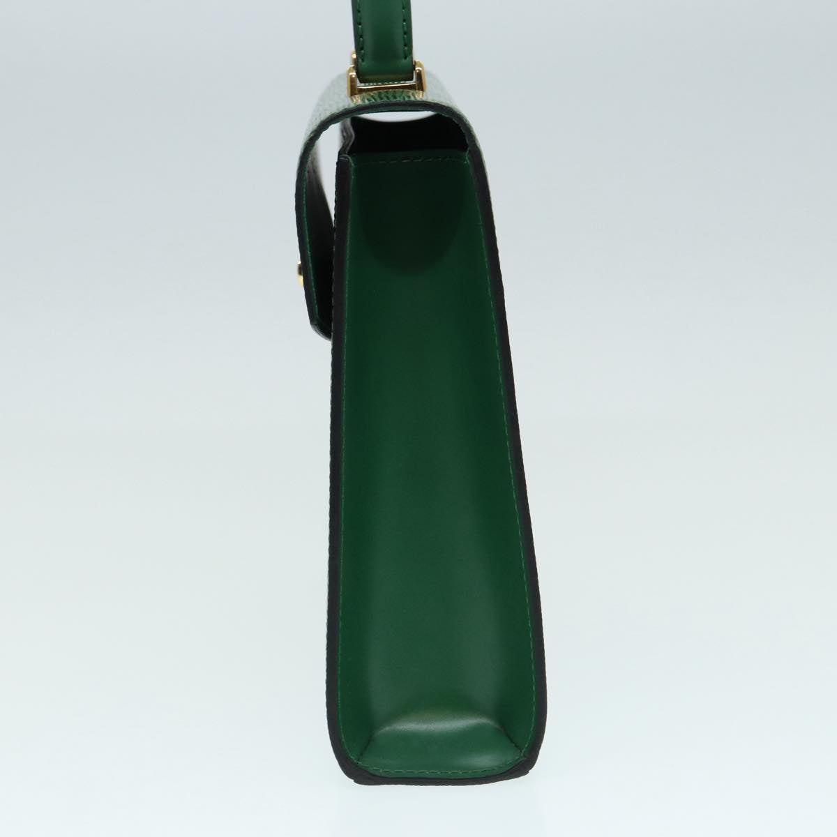 LOUIS VUITTON Epi Malesherbes Hand Bag Green LV Auth