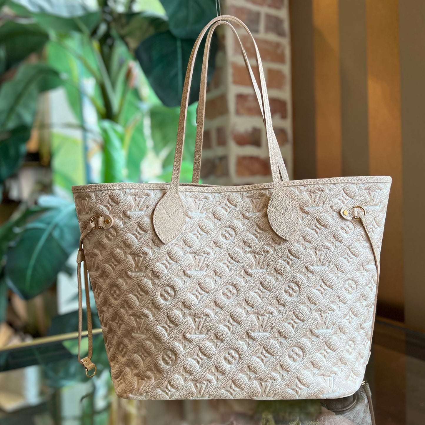 LOUIS VUITTON Empreinte "Summer Stardust" Neverfull MM Tote