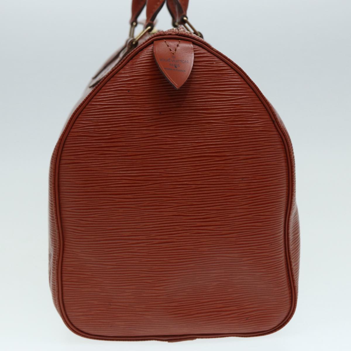 LOUIS VUITTON Epi Hand Bag Brown Kenya LV Auth