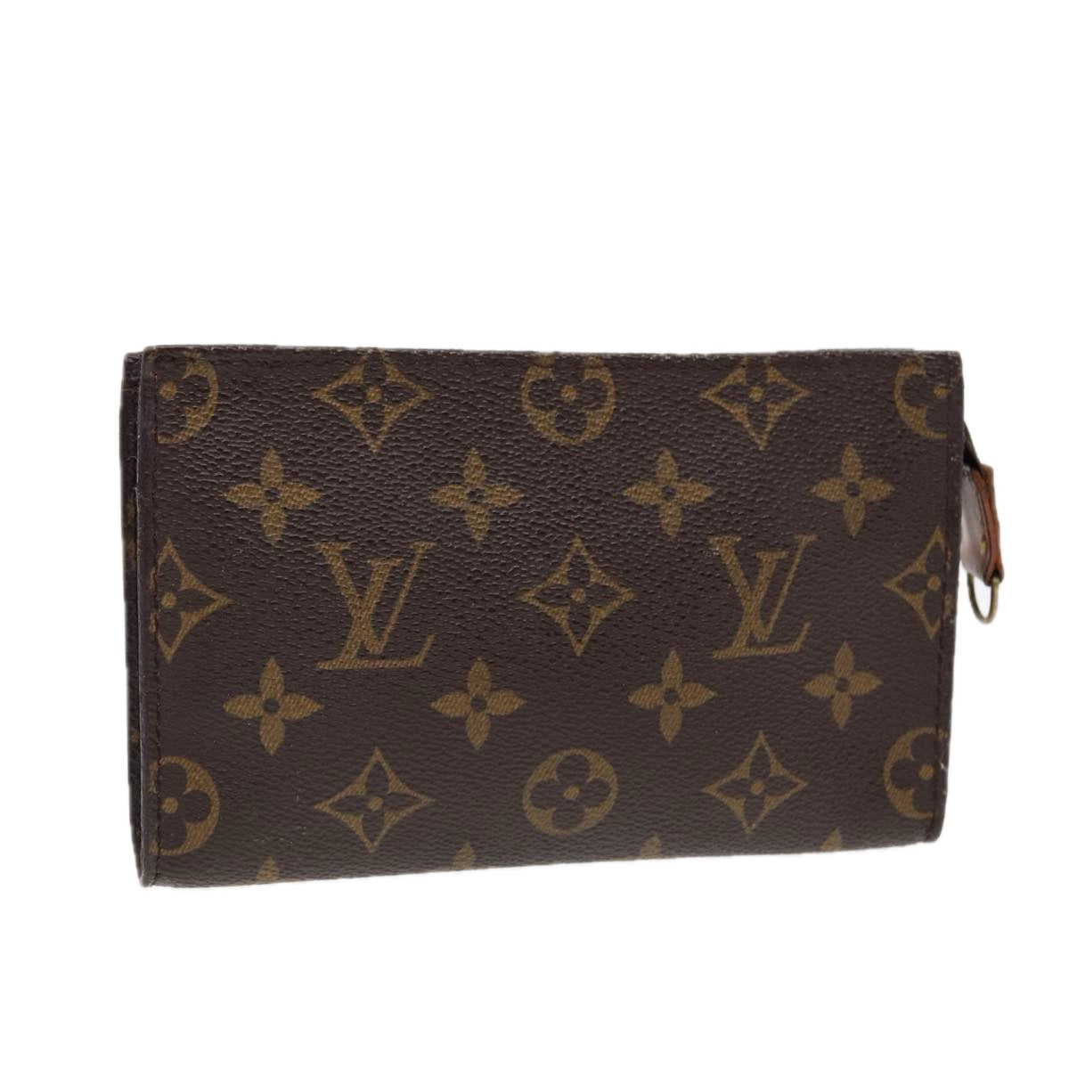 LOUIS VUITTON Monogram Bucket PM Accessory Pouch LV Auth