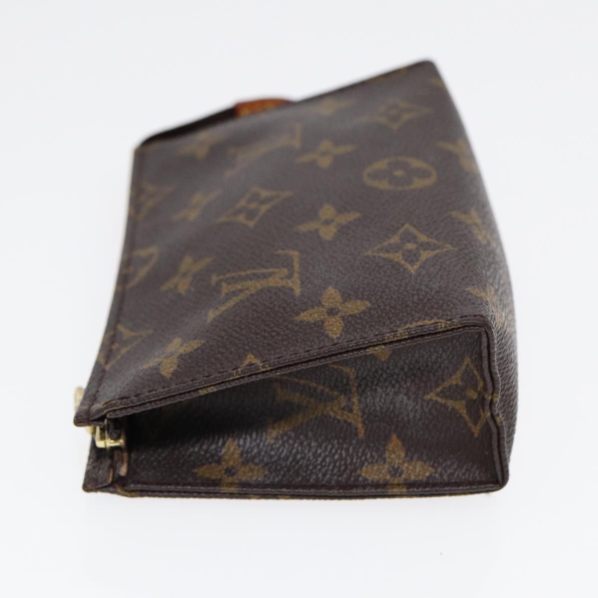 LOUIS VUITTON Monogram Poche Toilette 15 Pouch LV Auth