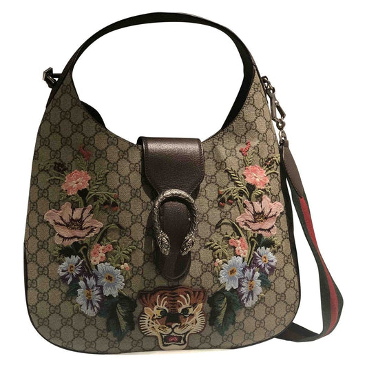 Gucci dionysus brown cloth handbag