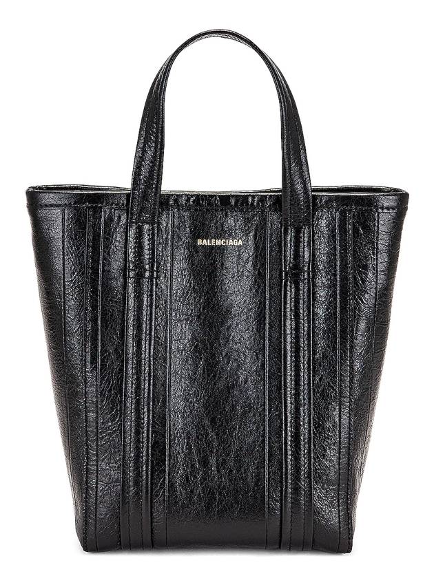 Luxury Balenciaga Trending 2026 Barbes Small Shopper Tote Bag Black
