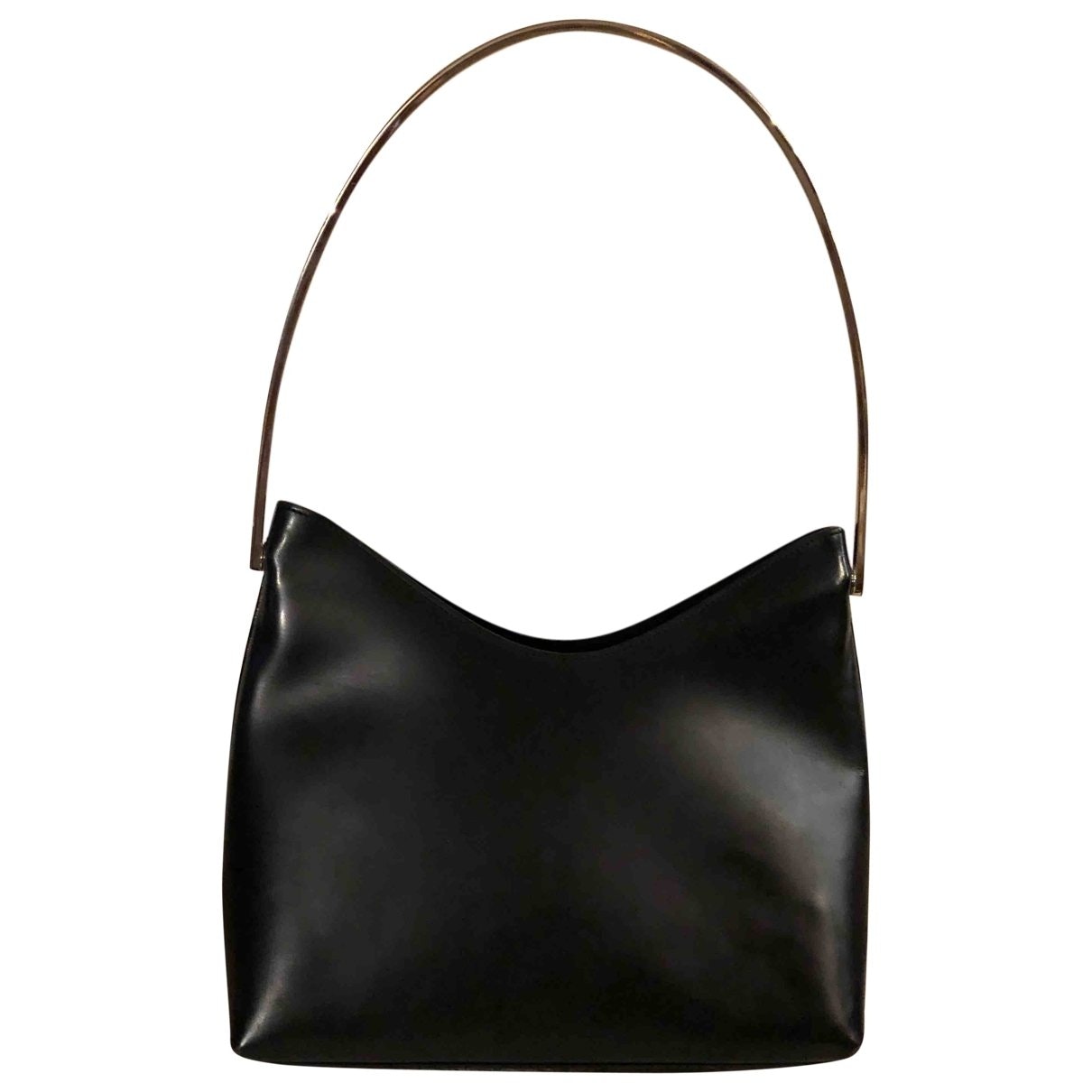 Gucci black leather handbag