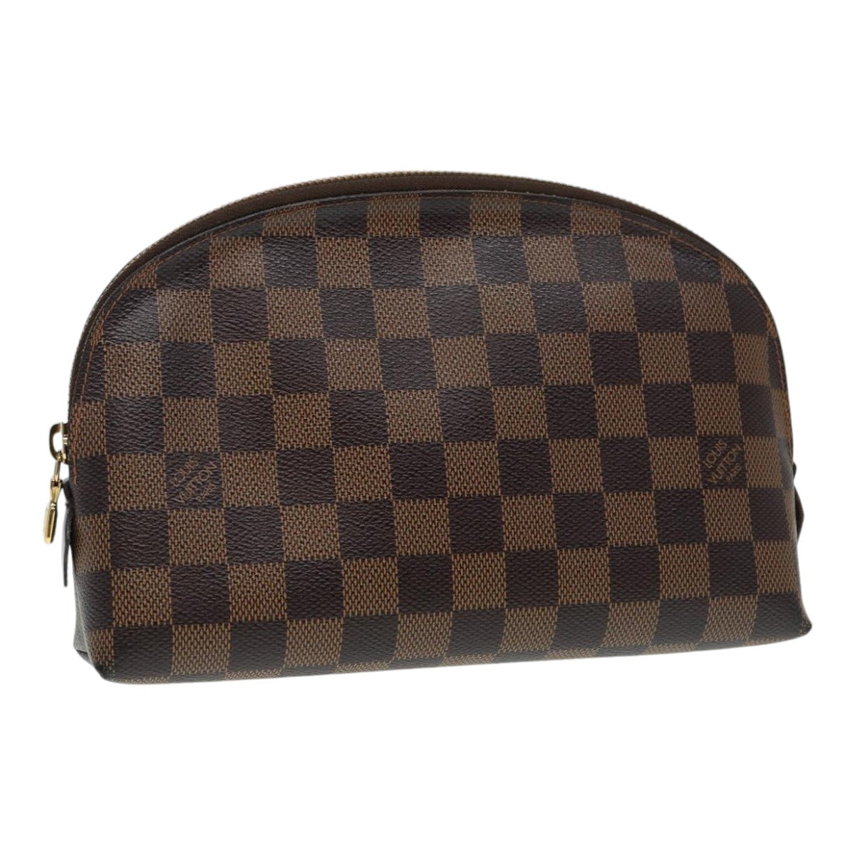 LOUIS VUITTON Damier Ebene Pochette Cosmetic GM Pouch LV Auth