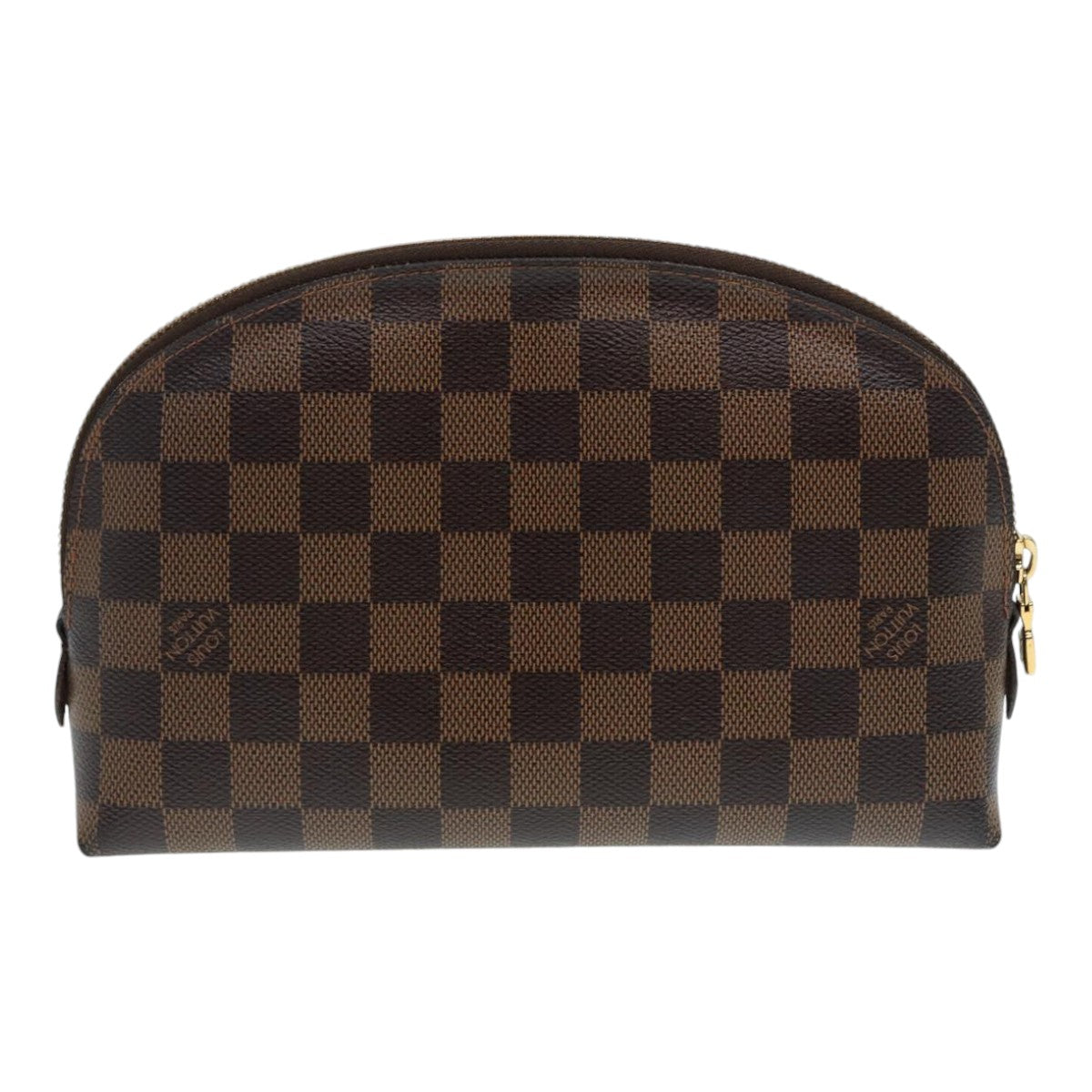 LOUIS VUITTON Damier Ebene Pochette Cosmetic GM Pouch LV Auth