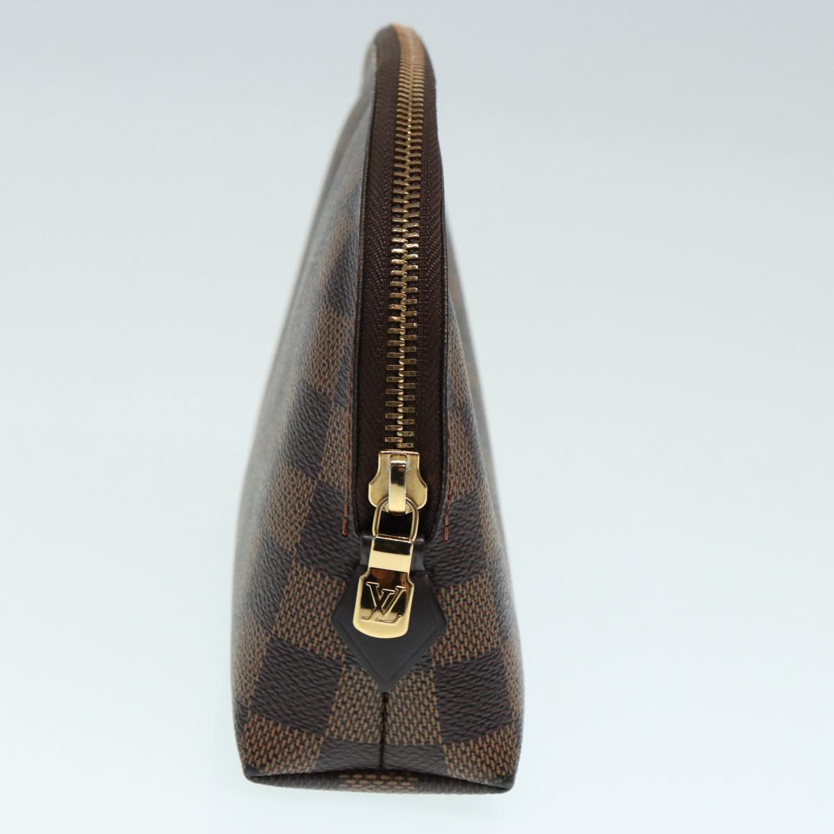 LOUIS VUITTON Damier Ebene Pochette Cosmetic GM Pouch LV Auth