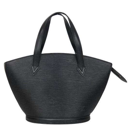 LOUIS VUITTON Tote Bag Epi Leather Noir Sunjack PM Women