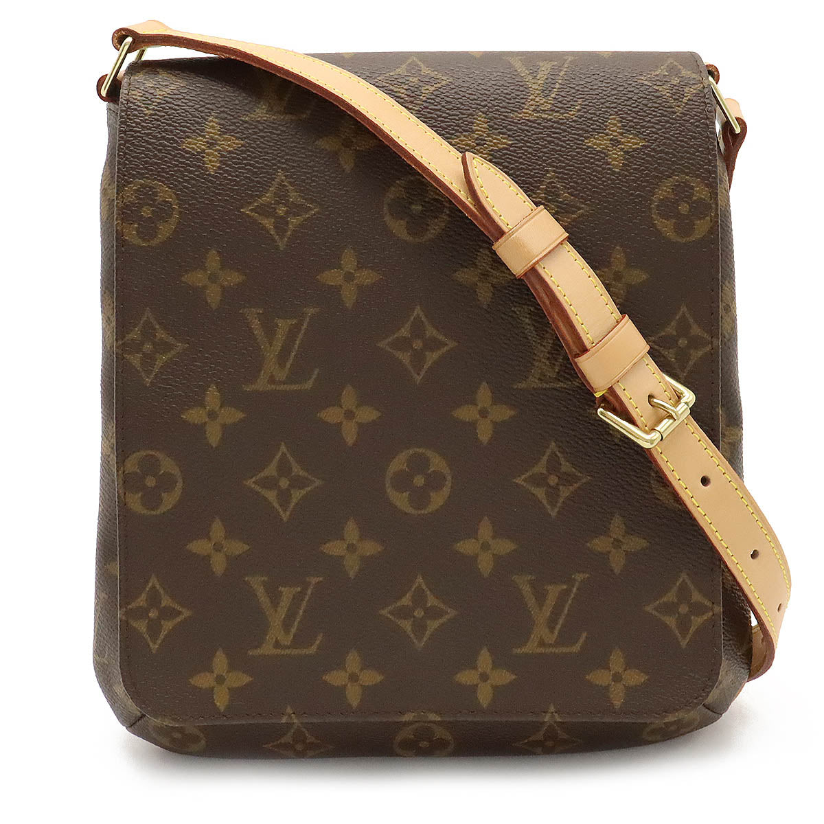 Louis vuitton Monogram Muset Salsa Shelter Bag Semi-Solder One-Solder Short Shelter M51258