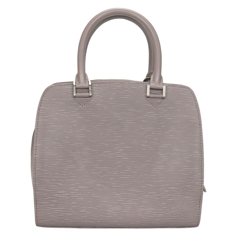 LOUIS VUITTON Handbag Epi Leather lilac Ponneuf Women