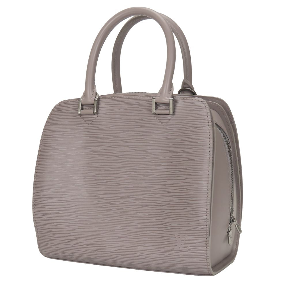 LOUIS VUITTON Handbag Epi Leather lilac Ponneuf Women