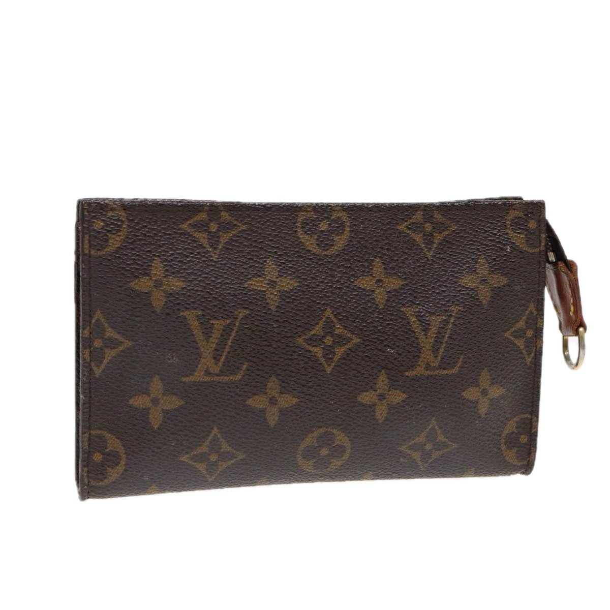 LOUIS VUITTON Monogram Bucket PM Accessory Pouch LV Auth