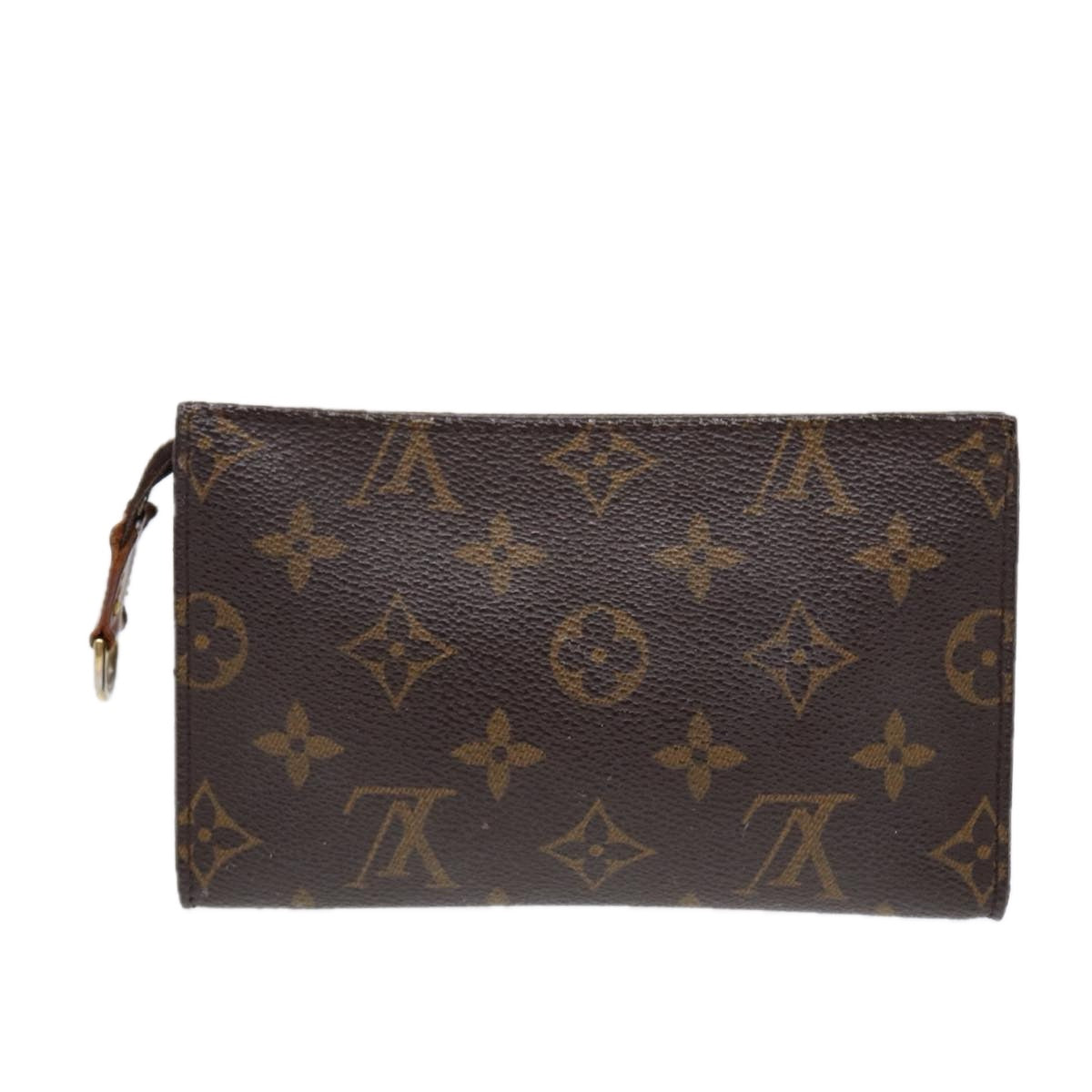LOUIS VUITTON Monogram Bucket PM Accessory Pouch LV Auth