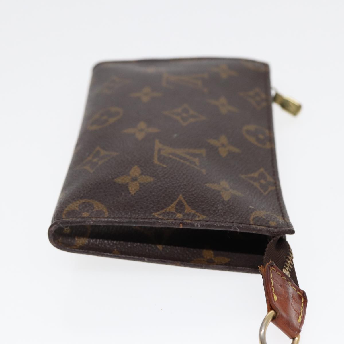LOUIS VUITTON Monogram Bucket PM Accessory Pouch LV Auth