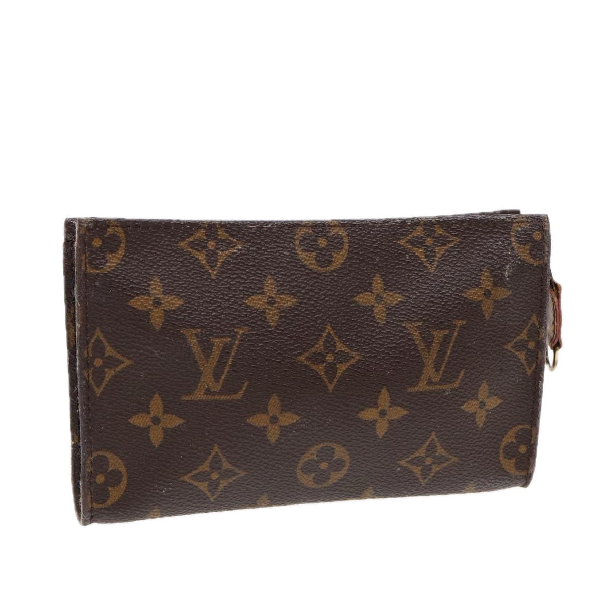 LOUIS VUITTON Monogram Bucket PM Accessory Pouch LV Auth