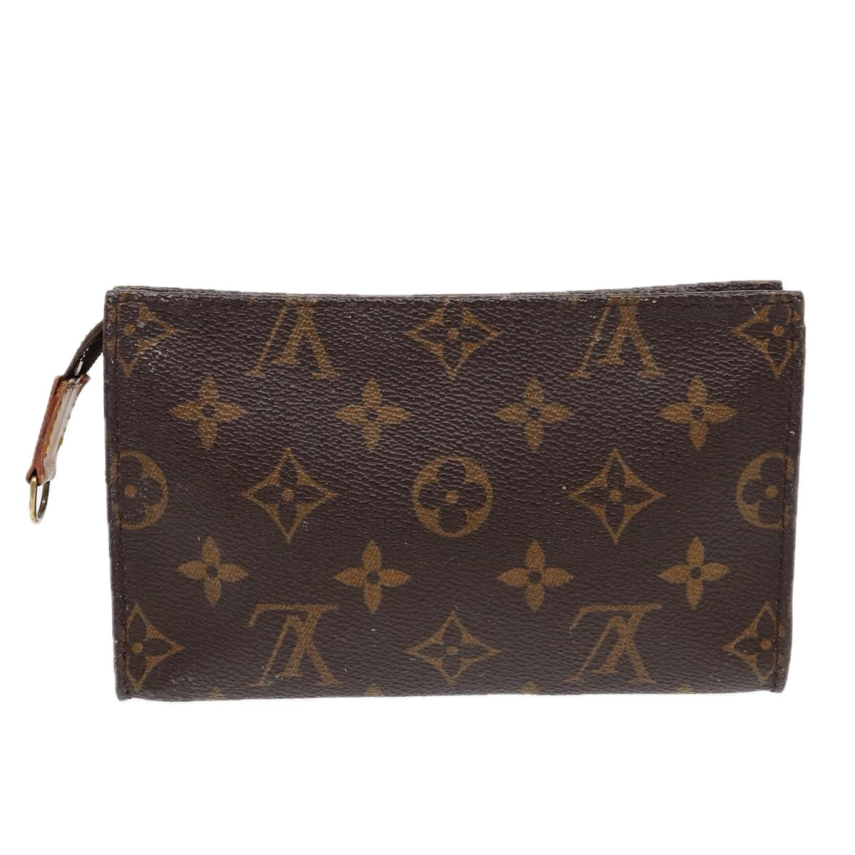 LOUIS VUITTON Monogram Bucket PM Accessory Pouch LV Auth