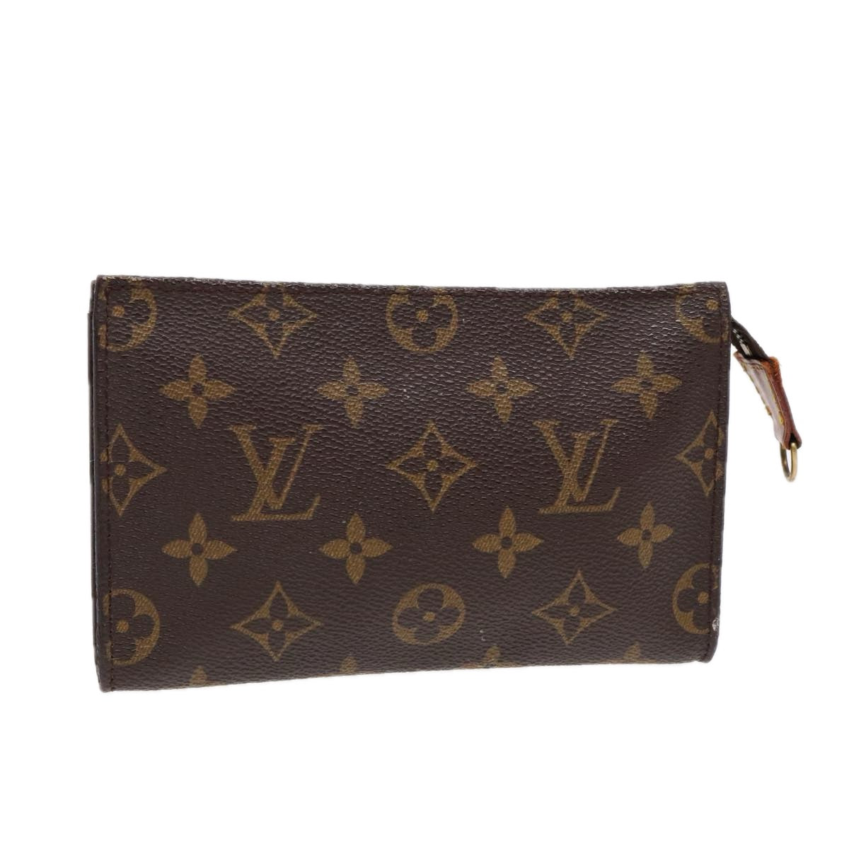 LOUIS VUITTON Monogram Bucket PM Accessory Pouch LV Auth
