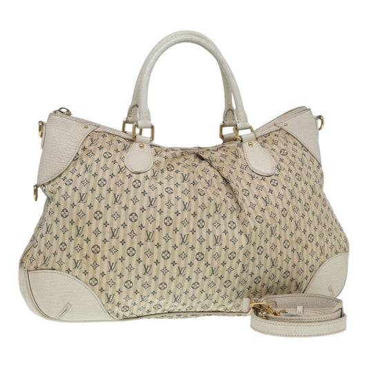 LOUIS VUITTON Monogram Mini Lin Croisette Marina GM Bag 2way M95492 Auth 85081