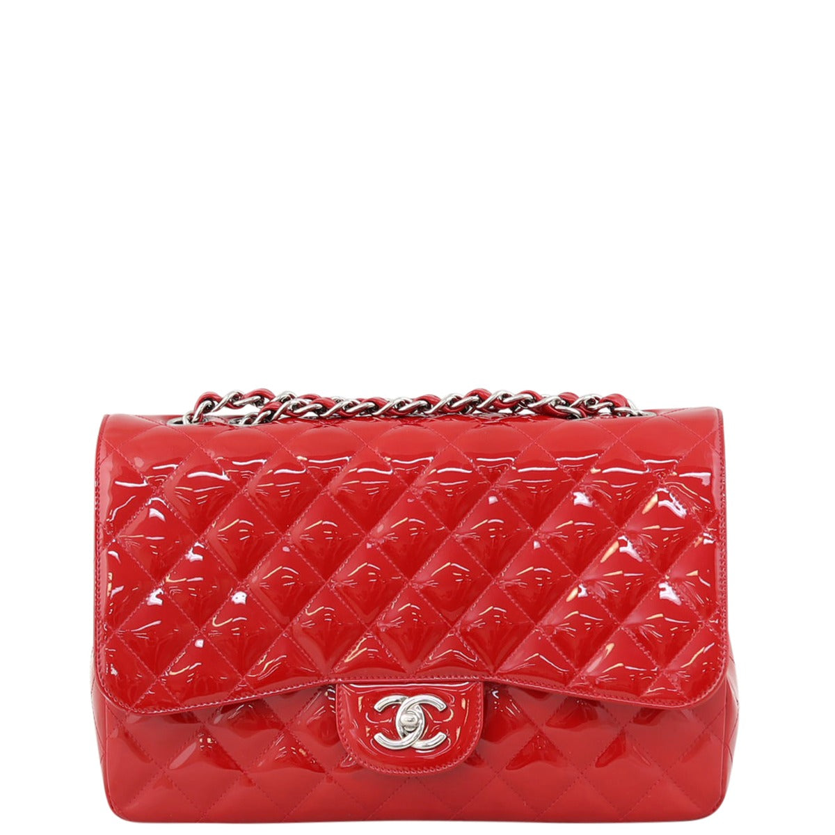 Chanel Classic Single Flap Jumbo | Red