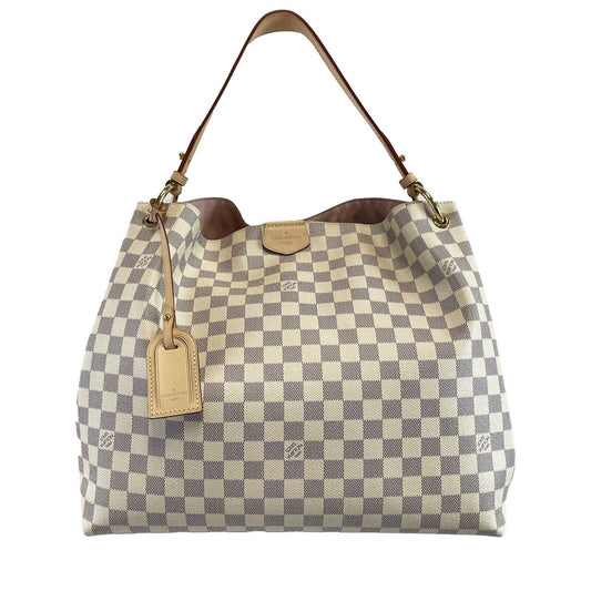 LOUIS VUITTON Graceful Handbag Damier MM