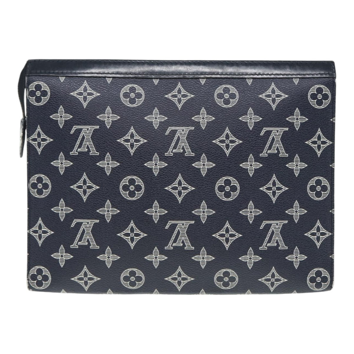LOUIS VUITTON Monogram Savanna Pochette Voyage Clutch Bag M66639 LV Auth 85659