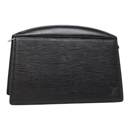 LOUIS VUITTON Epi Trousse Crete Pouch Black M48402 LV Auth 85737