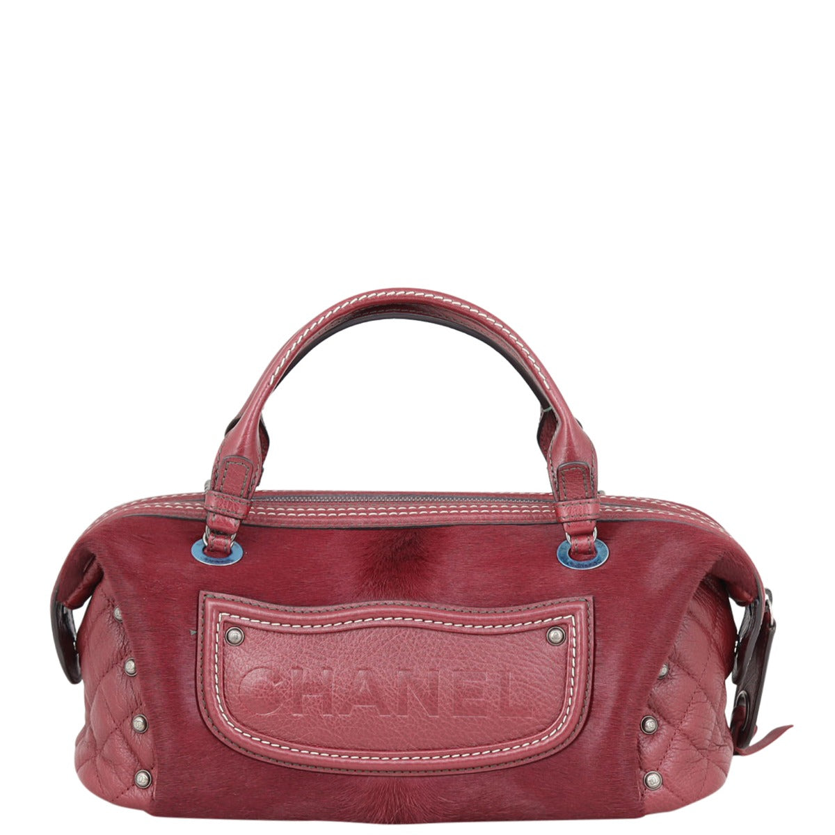 Chanel Pony Hair and Leather Paris-Dallas Bowling Fringe Bag | Calfskin