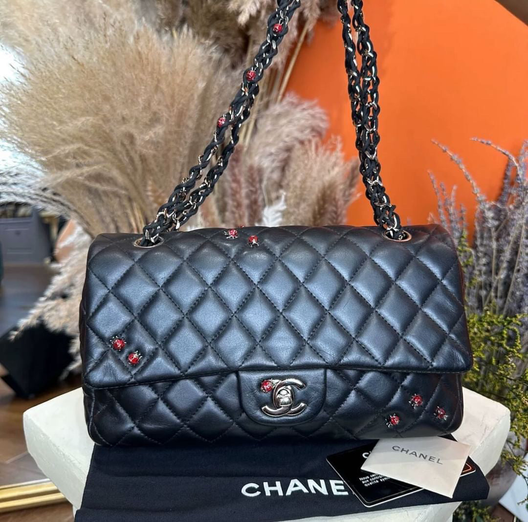 Chanel Classic Medium Lady Bug Flap Bag