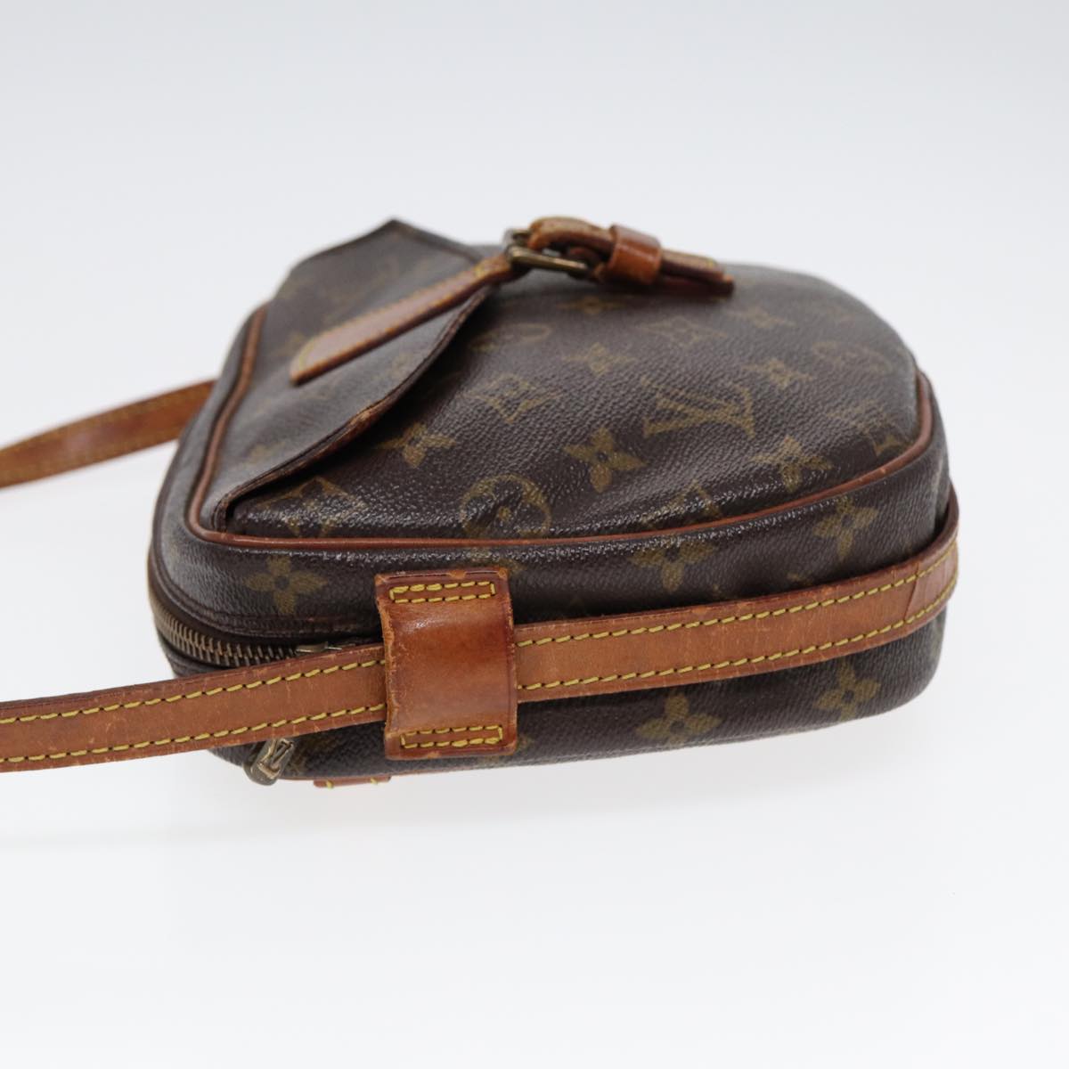 LOUIS VUITTON Monogram Jeune Fille MM Shoulder Bag LV Auth