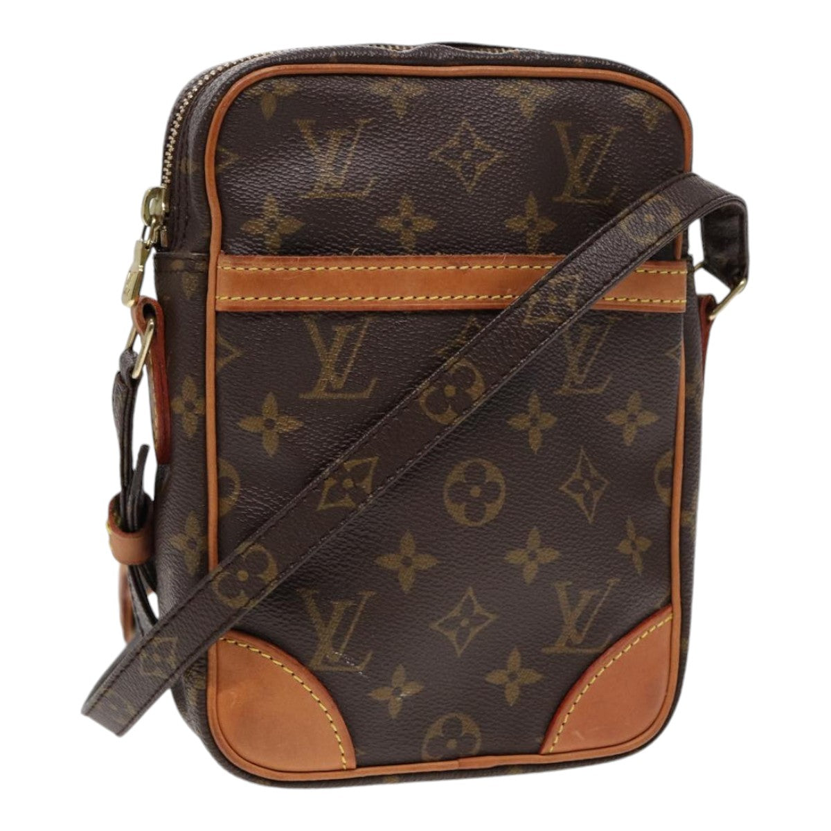 LOUIS VUITTON Monogram Danube Shoulder Bag LV Auth