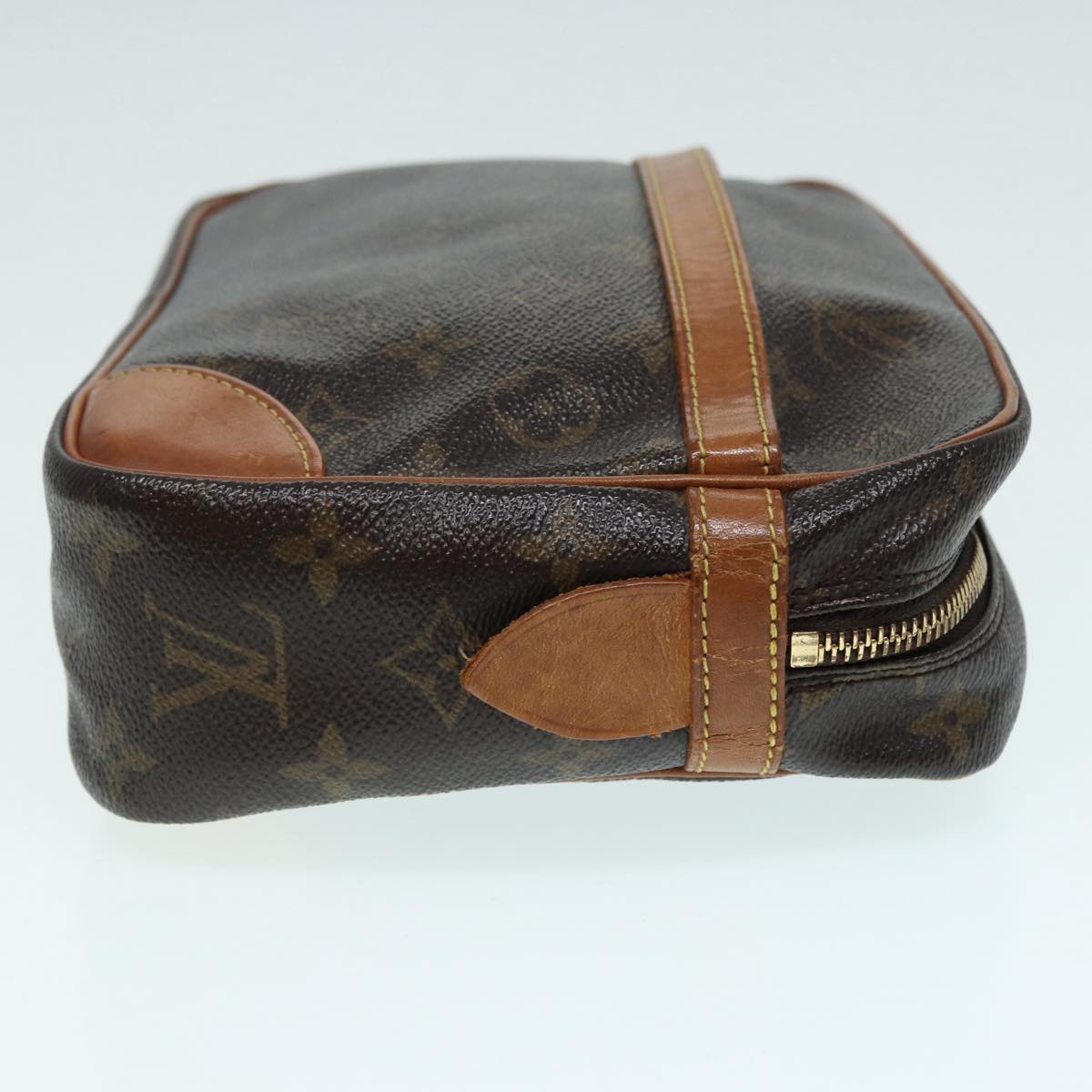 LOUIS VUITTON Monogram Compiegne 28 Clutch Bag LV Auth