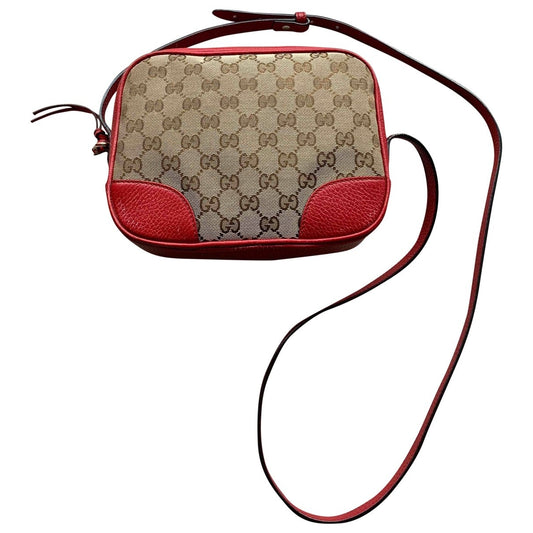 Gucci bree beige cloth handbag