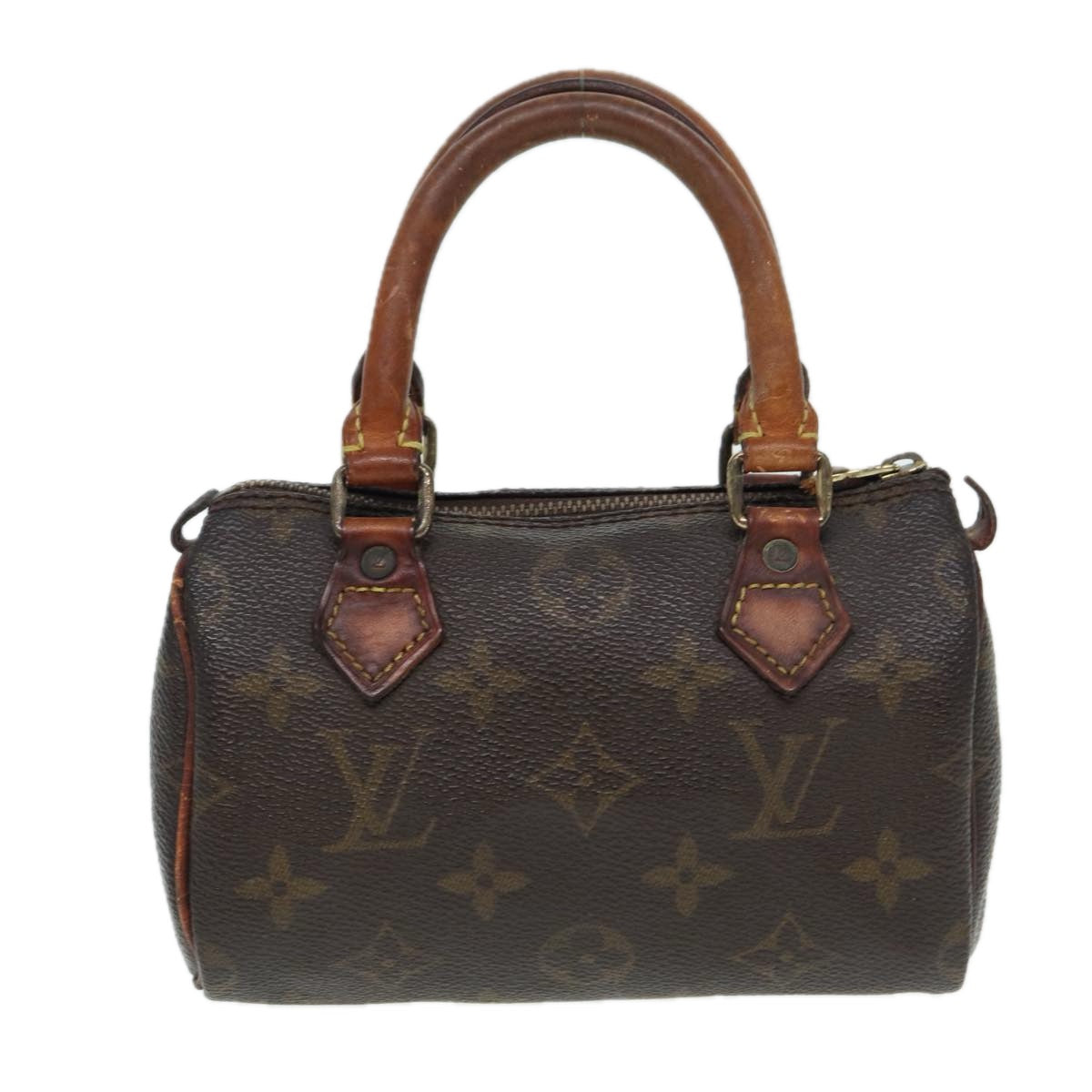 LOUIS VUITTON Monogram Mini Hand Bag LV Auth