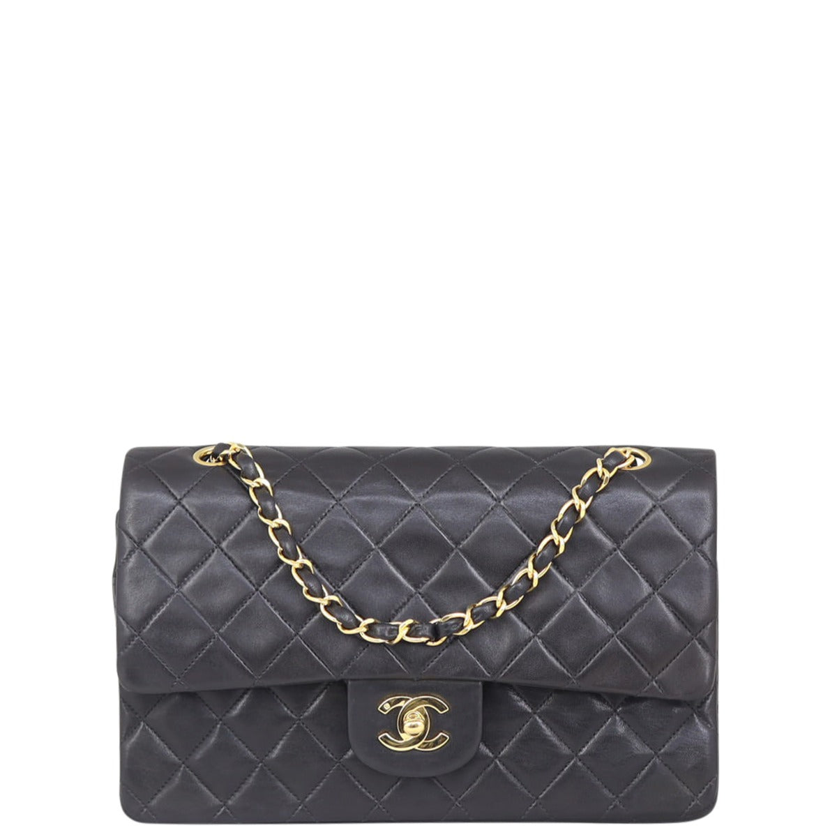 Chanel Classic Double Flap Medium | Black Vintage 2 Series