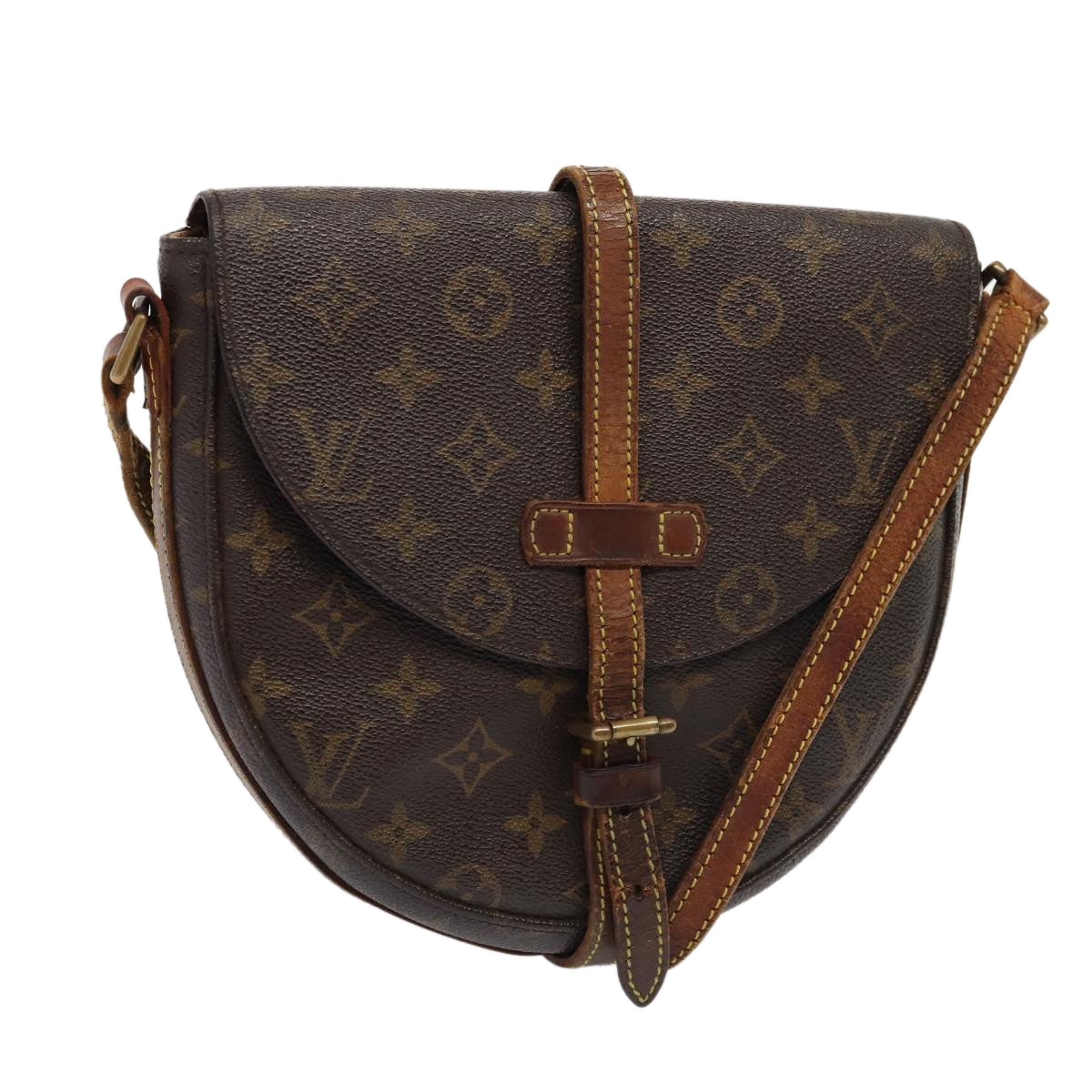 LOUIS VUITTON Monogram Chantilly MM Shoulder Bag LV Auth