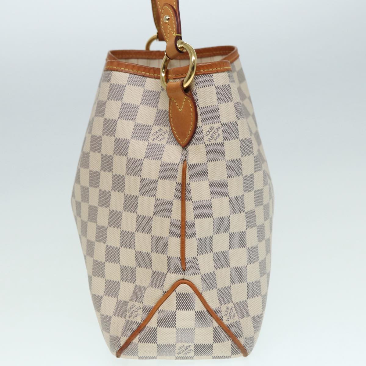 LOUIS VUITTON Damier Azur Delightful PM Shoulder Bag LV Auth