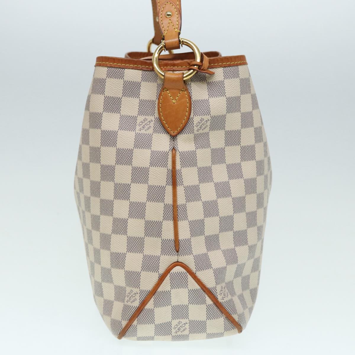 LOUIS VUITTON Damier Azur Delightful PM Shoulder Bag LV Auth