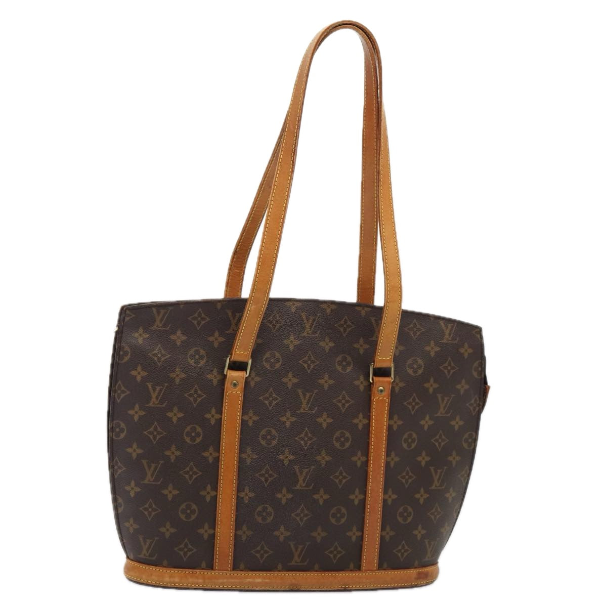 LOUIS VUITTON Monogram Babylone Tote Bag LV Auth