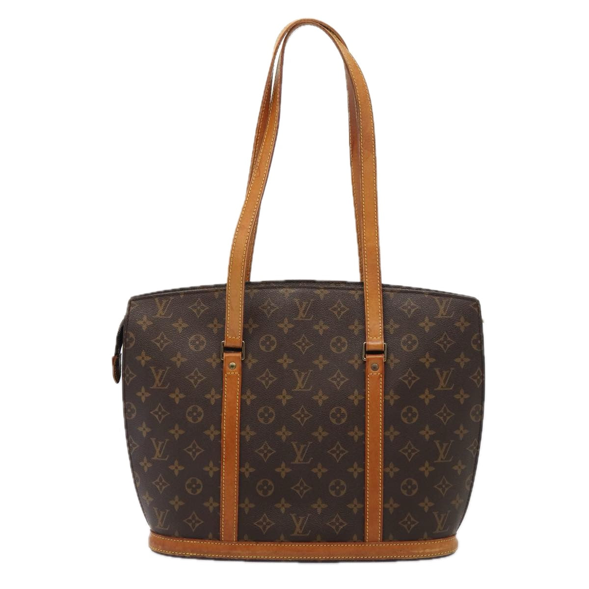LOUIS VUITTON Monogram Babylone Tote Bag LV Auth