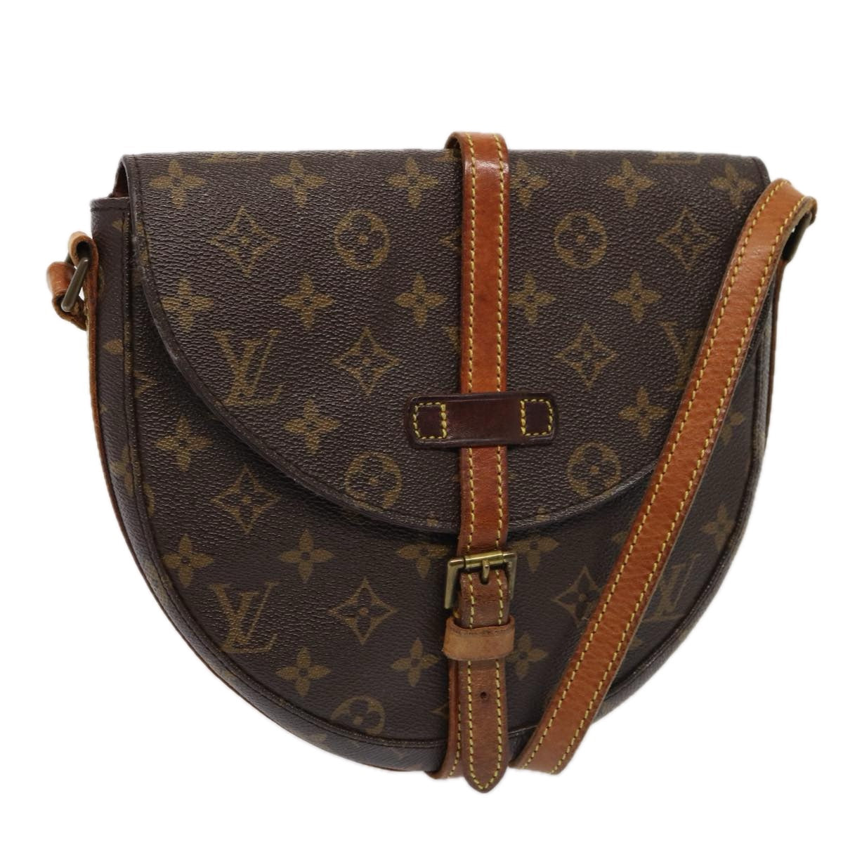 LOUIS VUITTON Monogram Chantilly MM Shoulder Bag LV Auth