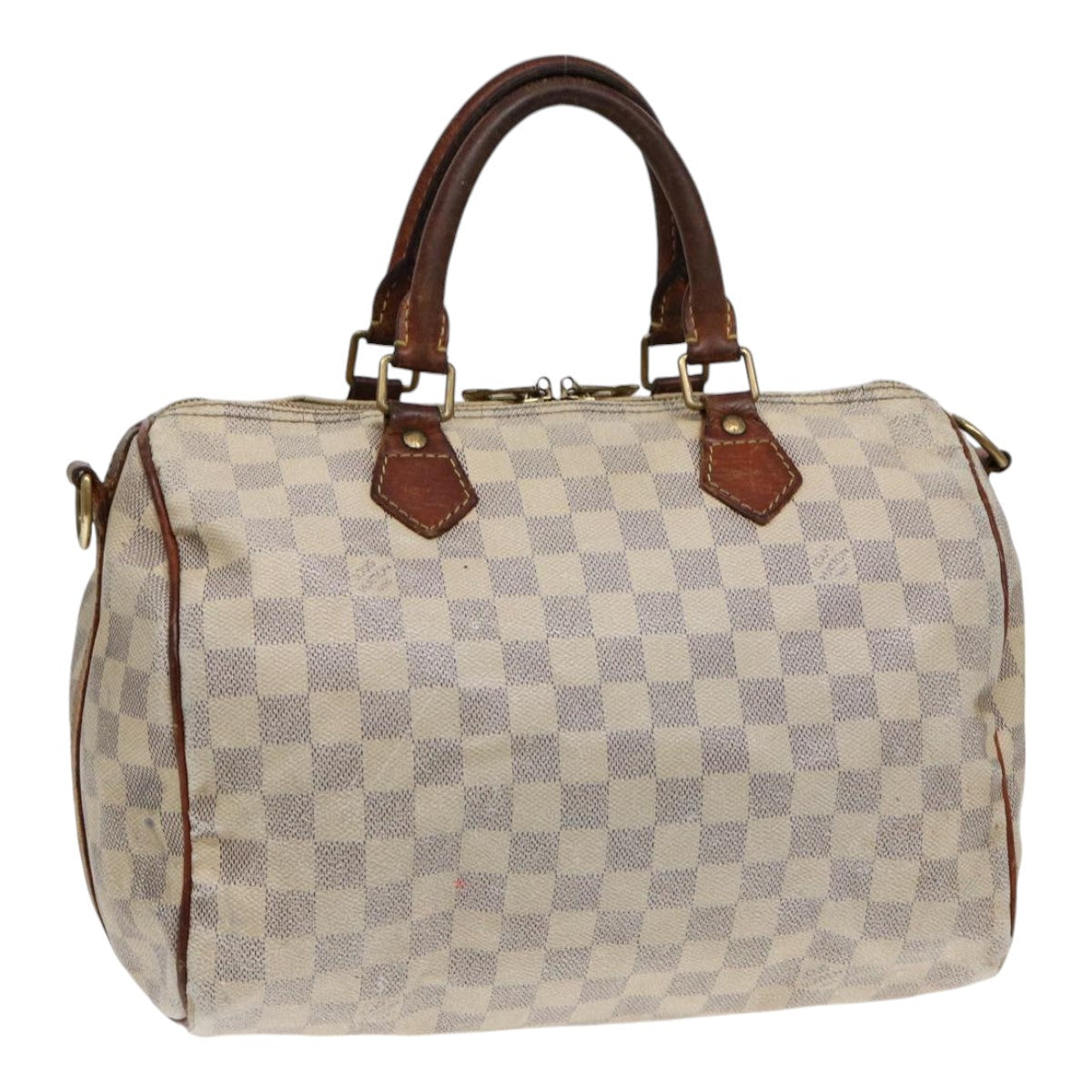 LOUIS VUITTON Damier Azur Bandouliere 30 Hand Bag 2way Auth