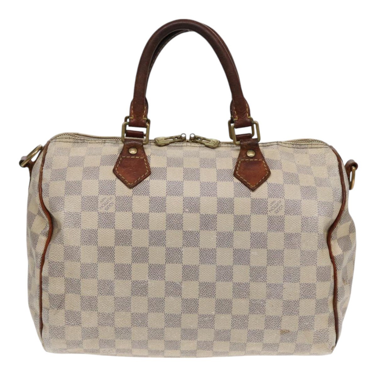 LOUIS VUITTON Damier Azur Bandouliere 30 Hand Bag 2way Auth