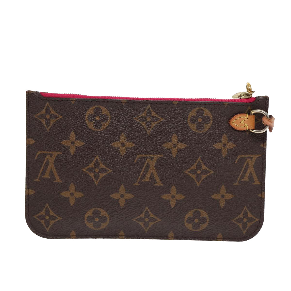 LOUIS VUITTON Monogram Neverfull PM Pouch LV Auth