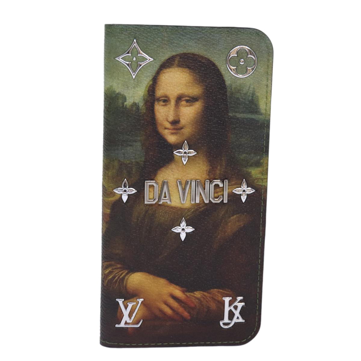 LOUIS VUITTON Da Vinci Masters Collection iphone 7+ LV Auth Handbag