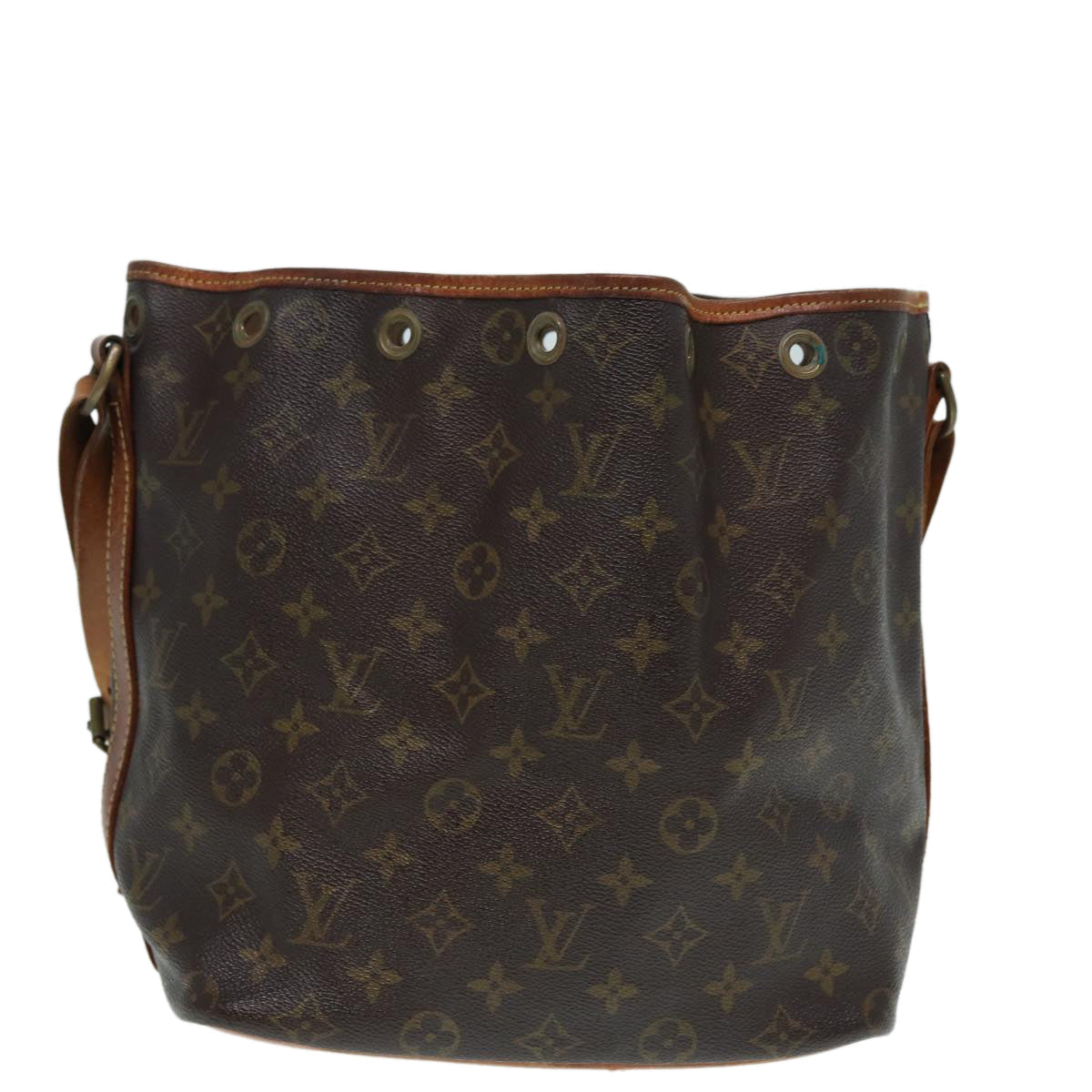 LOUIS VUITTON Monogram Petit Noe Shoulder Bag LV Auth