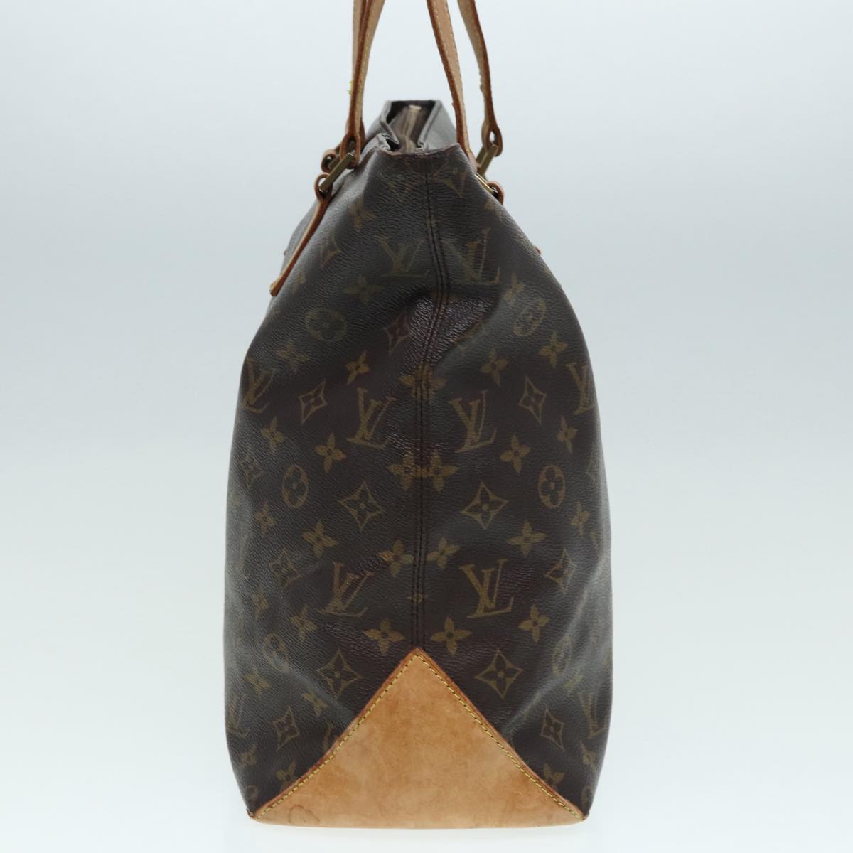 LOUIS VUITTON Monogram Cabas Mezzo Tote Bag LV Auth