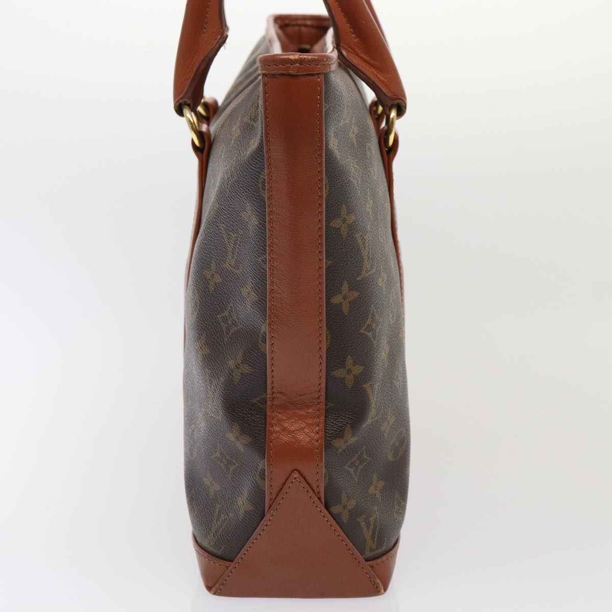 LOUIS VUITTON Monogram Sac Weekend PM Tote Bag LV Auth