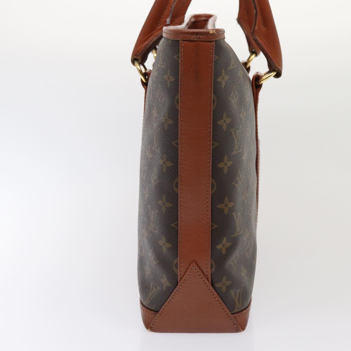 LOUIS VUITTON Monogram Sac Weekend PM Tote Bag LV Auth